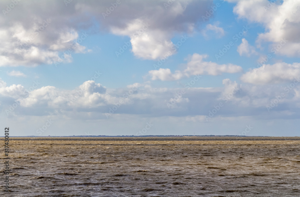 coastal scenery in Eastern Frisia