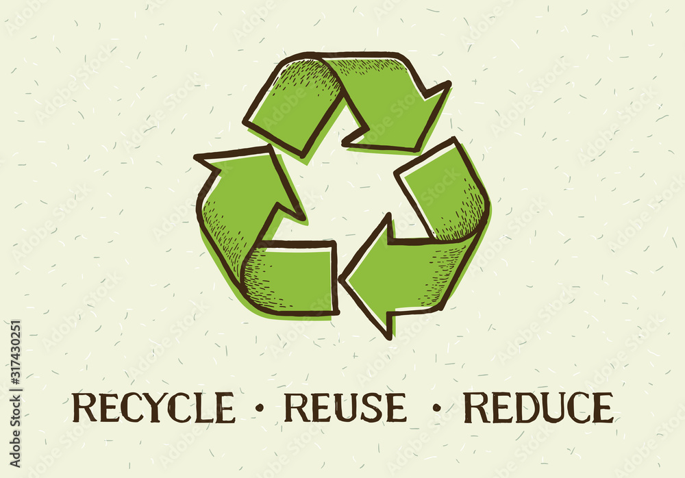 Aggregate 85+ recycle logo drawing latest - ceg.edu.vn