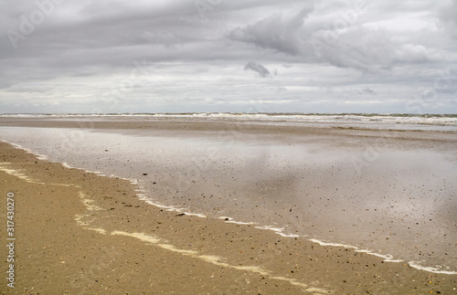 beach scenery at Spiekeroog