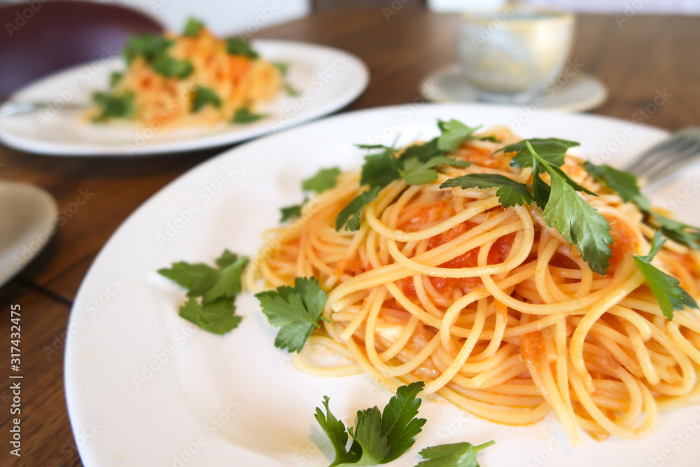パスタ ランチ トマトソース 03 パスタ ランチ トマトソース 03
