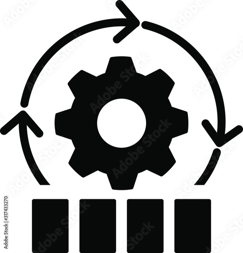 kpi icon, vector