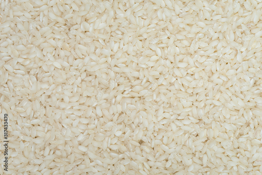Top view japan rice for background and textured Top view japan rice for background and textured