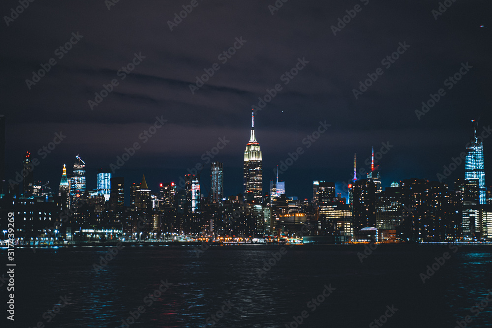 Fototapeta premium panoramę Nowego Jorku
