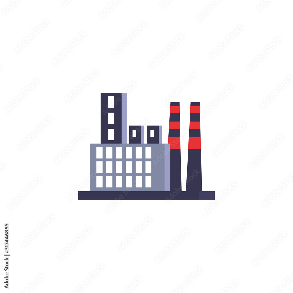 Isolated factory icon vector design