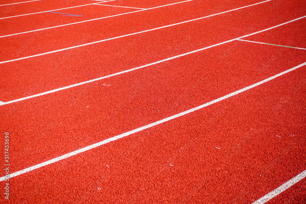 Sport running track for running and jogging for excercise and competition. Sport running track for running and jogging for excercise and competition.