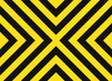 Seamless grunge security yellow black diagonal stripes. Safety danger signs.Warn Caution symbol. Isolated on white background.