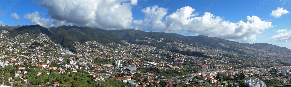 View of Funchal, Madeira, Portugal