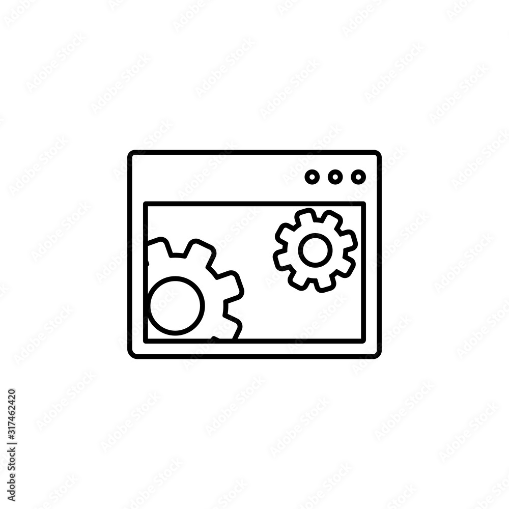 site optimization icon. Element of seo and development icon with name for mobile concept and web apps. Detailed site optimization icon can be used for web and mobile on white background site optimization icon. Element of seo and development icon with name for mobile concept and web apps. Detailed site optimization icon can be used for web and mobile on white background