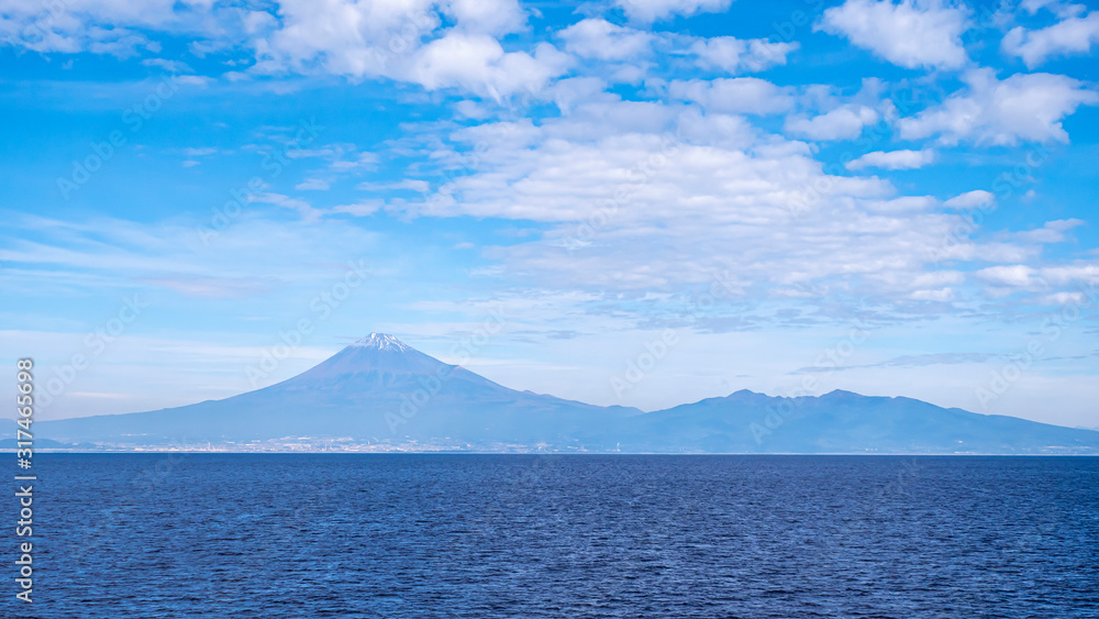 Fuji mountain landscape at Suruga Bay 2