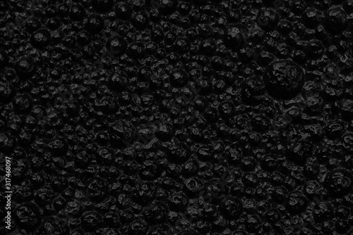 Obraz na płótnie deep black resin or tar abstract background