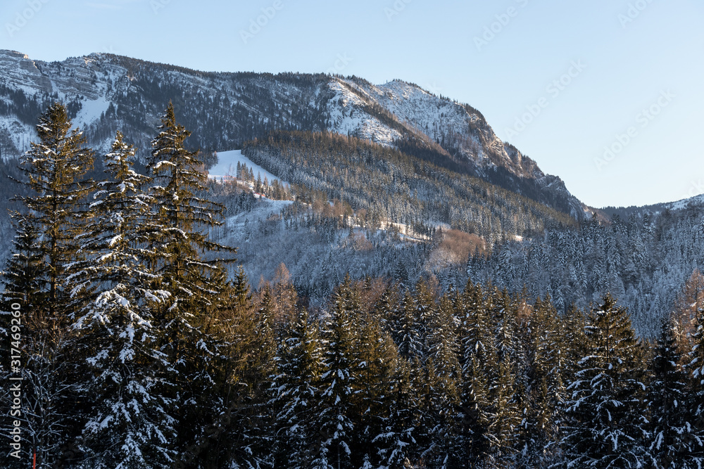 Winterlandschaft Mariazell Steiermark