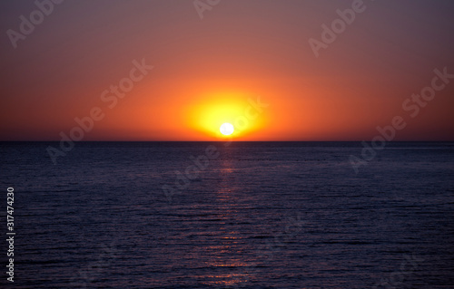 Beautiful sunset on the Black sea © Olivia