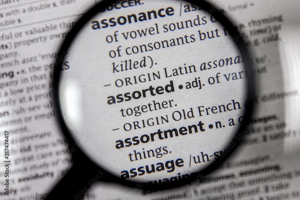 The word or phrase assorted in a dictionary. The word or phrase assorted in a dictionary.