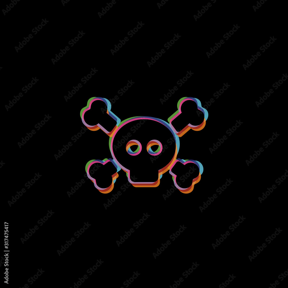 Obraz premium Toxic - App Icon