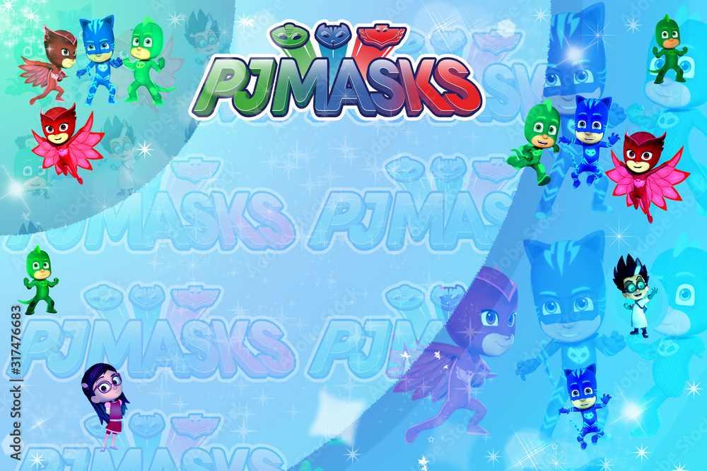 Fototapeta premium PJ mask