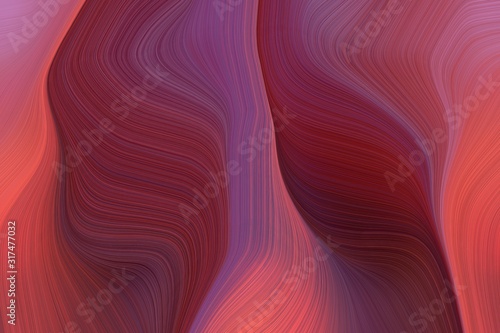 abstract fluid lines and waves and waves canvas design with dark moderate pink, old mauve and indian red colors. art for sale. good wallpaper or canvas design