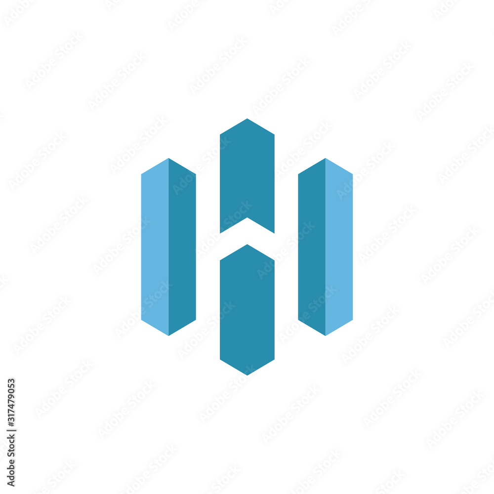 H Logos Blue Template H Logos Blue Template