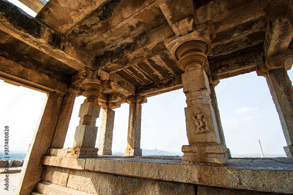 Architecture of Sasivekalu Ganesha Temple