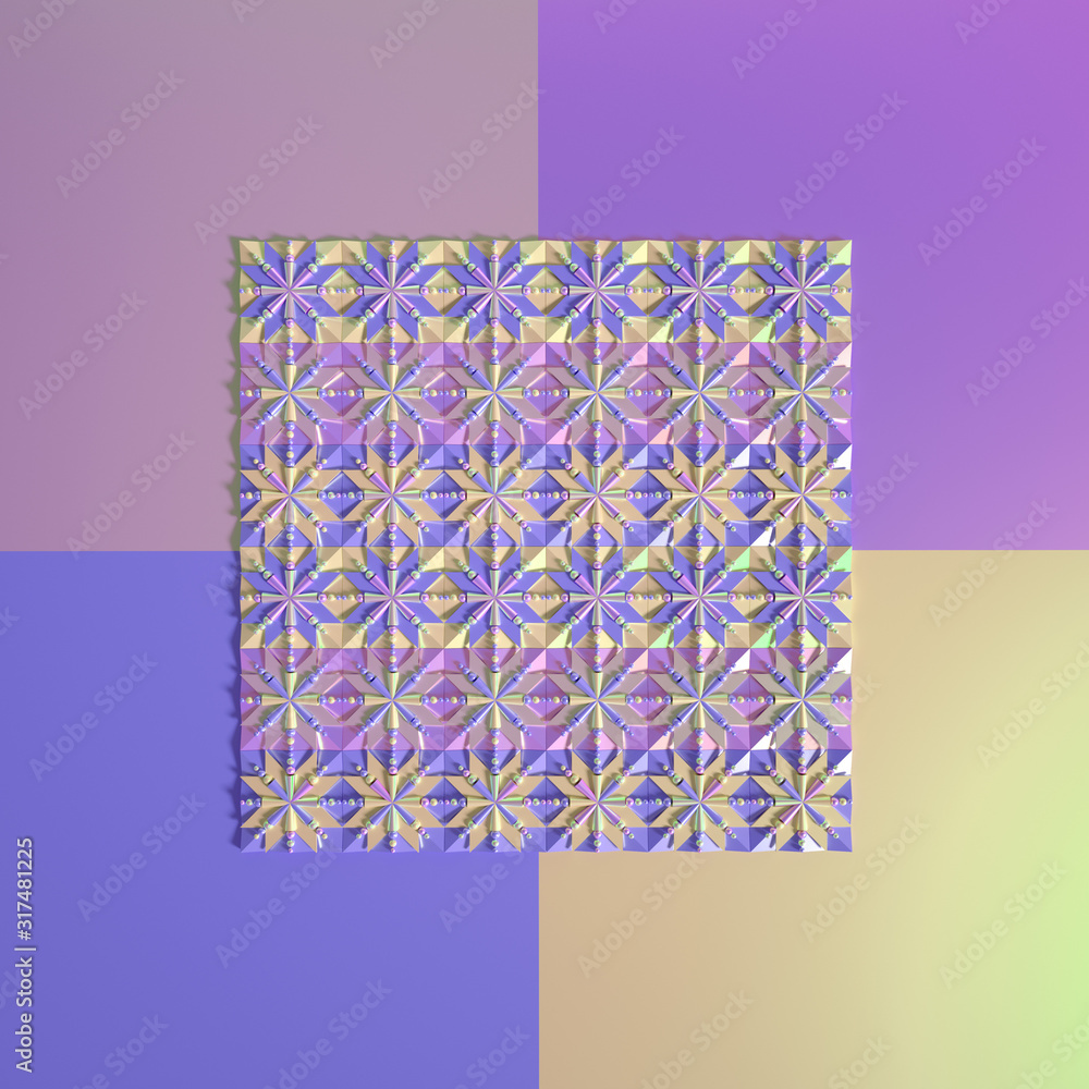 Beautiful, cheerful pattern background. 3d illustration, 3d rendering. Beautiful, cheerful pattern background. 3d illustration, 3d rendering.