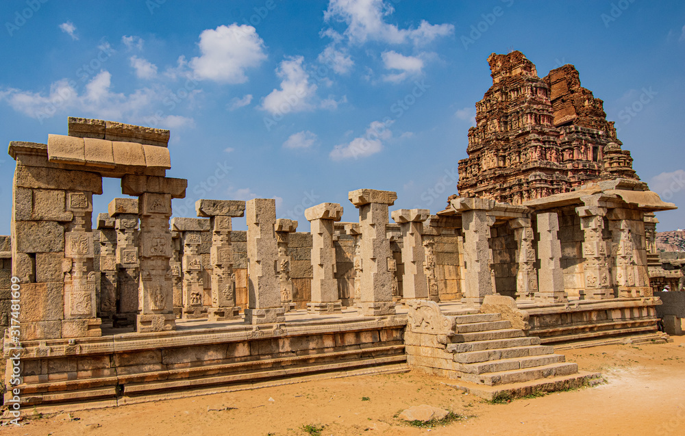 Outside of Vithalla Temple