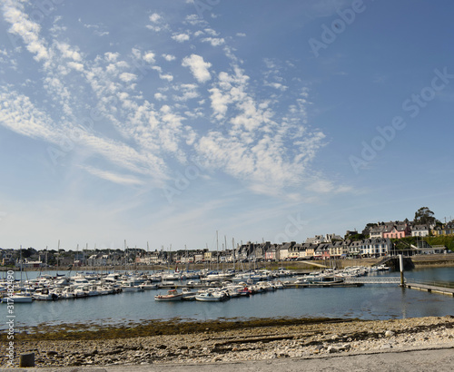 Port de plaisance de Camaret dans le Finistère en Bretagne