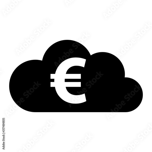 Euro und Wolke