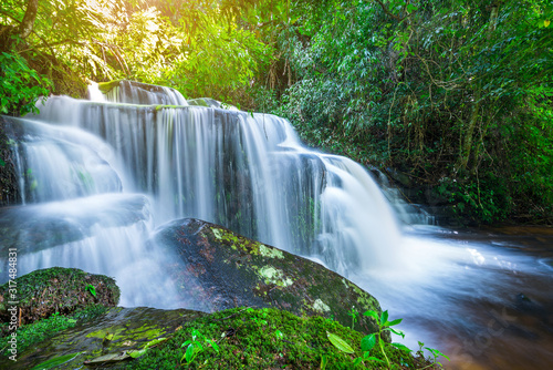 Beauty in nature, Mun Dang Waterfall at Phu Hin Rong Kla National Park, Thailand 