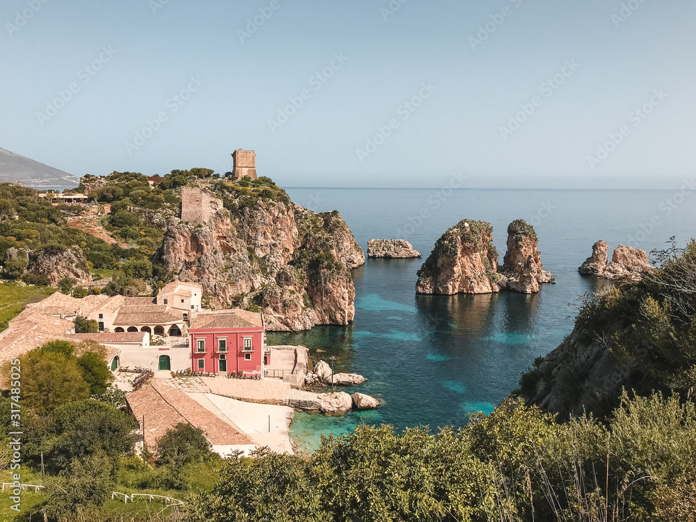 view of sicily island