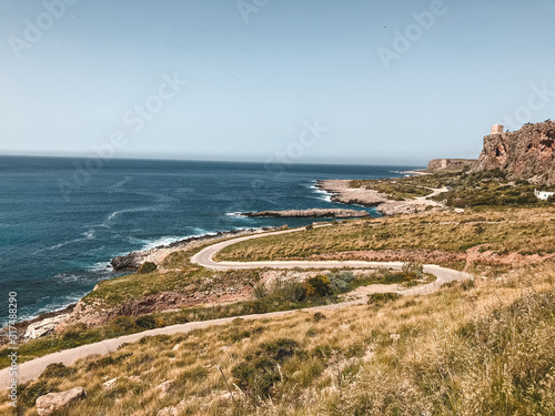 Amazing road in Sicily island © Matej