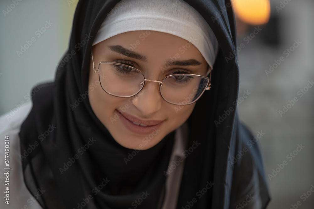 beautiful modern Muslim businesswoman beautiful modern Muslim businesswoman