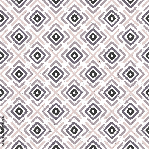 Vector seamless colored geometric pattern. Best design for fabric, wrapping paper, wallpaper. Tribal and ethnic elements.