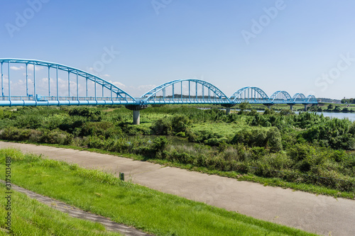 加古川の水管橋