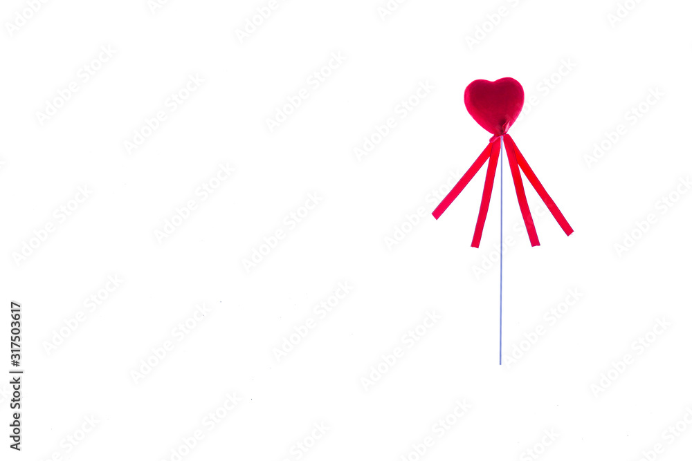 Red heart shapes on white background for Valentine's Day. Red heart shapes on white background for Valentine's Day.