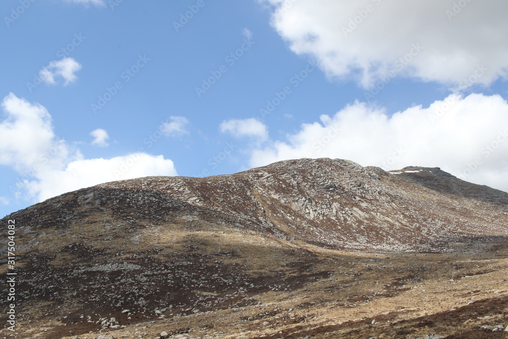 Mount Goat Fell, Isle of Arran, Sotland, United Kingdom Mount Goat Fell, Isle of Arran, Sotland, United Kingdom