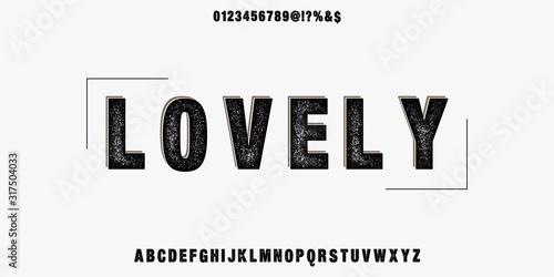 Font. Abc alphabet typeface. font digital  modern alphabet and number fonts. Typography alphabet  creative font and numbers design .new vector illustraion.typeface design