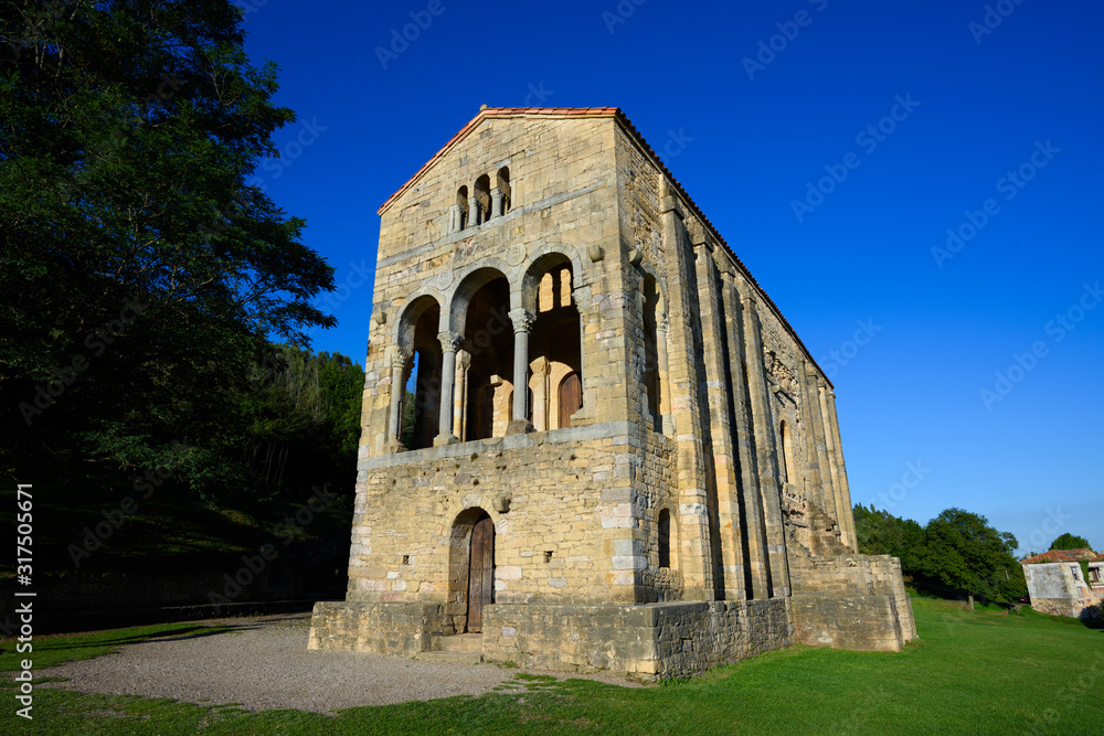 Church Santa Maria del Naranco, Asturias, Spain Church Santa Maria del Naranco, Asturias, Spain