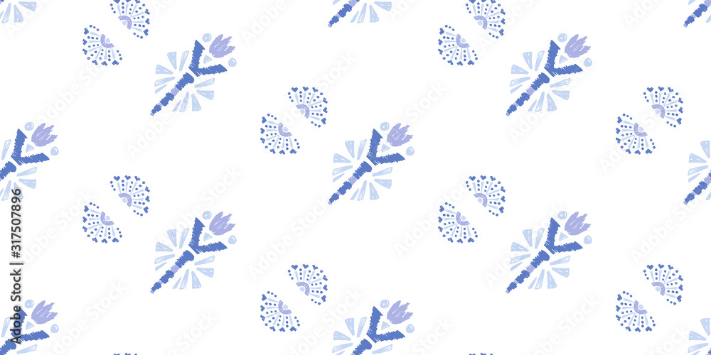 Abstract embroidery seamless ikat pattern Geometric abstract ornament background Abstract embroidery seamless ikat pattern Geometric abstract ornament background