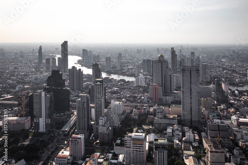 Bangkok skyline Thailand Asien