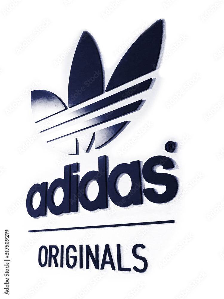 Adidas Originals logotype Stock Photo Adobe Stock