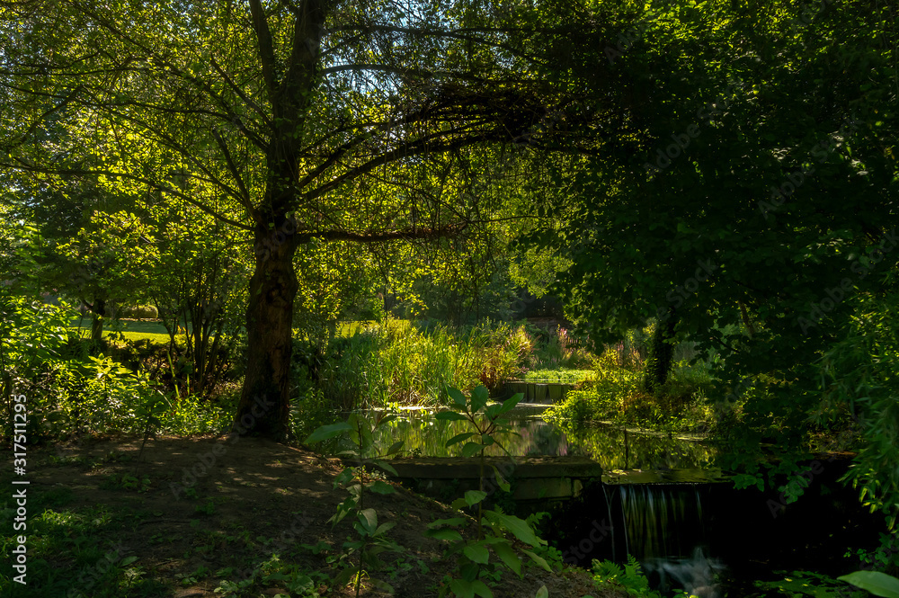 Lake inside Lavandeira park, beautiful place to visit. Great for walking routes, picnic areas and themed gardens. Lake inside Lavandeira park, beautiful place to visit. Great for walking routes, picnic areas and themed gardens.