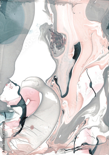 Pink and grey marble pattern