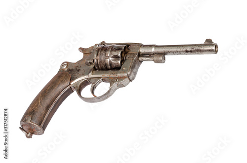shabby French Revolver Mle 1892 8 mm (French Model 1892 Revolver)