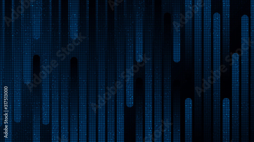 Futuristic Speed Line Circuit Microchip on Dark Blue Technology Background,Hi-tech and security Concept design,Free Space For text in put,Vector illustration.