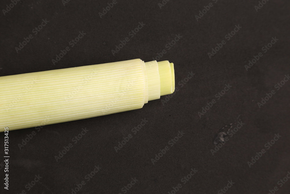 delicious leek in color background delicious leek in color background