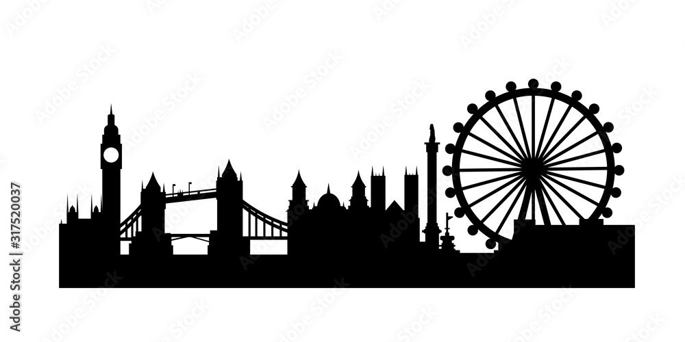 Fototapeta premium London Gallery Wall Tower Bridge Big Ben 