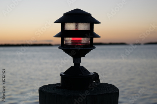 Red Dock Light