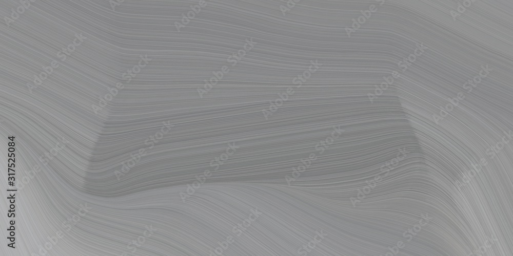 background graphic with modern curvy waves background illustration with gray gray, dark gray and dim gray color