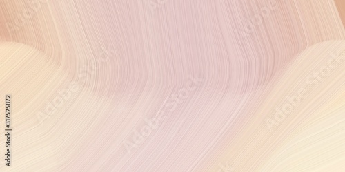 background graphic with modern soft swirl waves background illustration with baby pink, antique white and pastel gray color