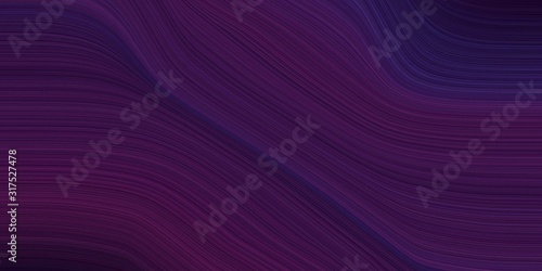 background graphic with modern soft swirl waves background design with very dark violet, very dark magenta and very dark pink color