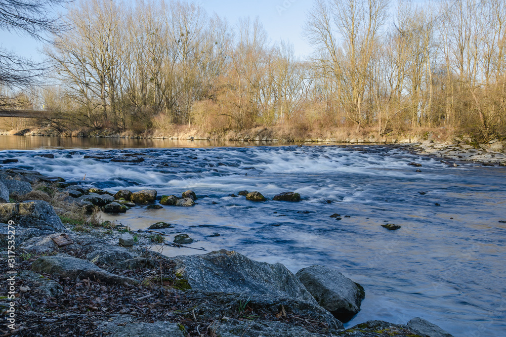 Ybbs Flusslandschaft Ybbs Flusslandschaft
